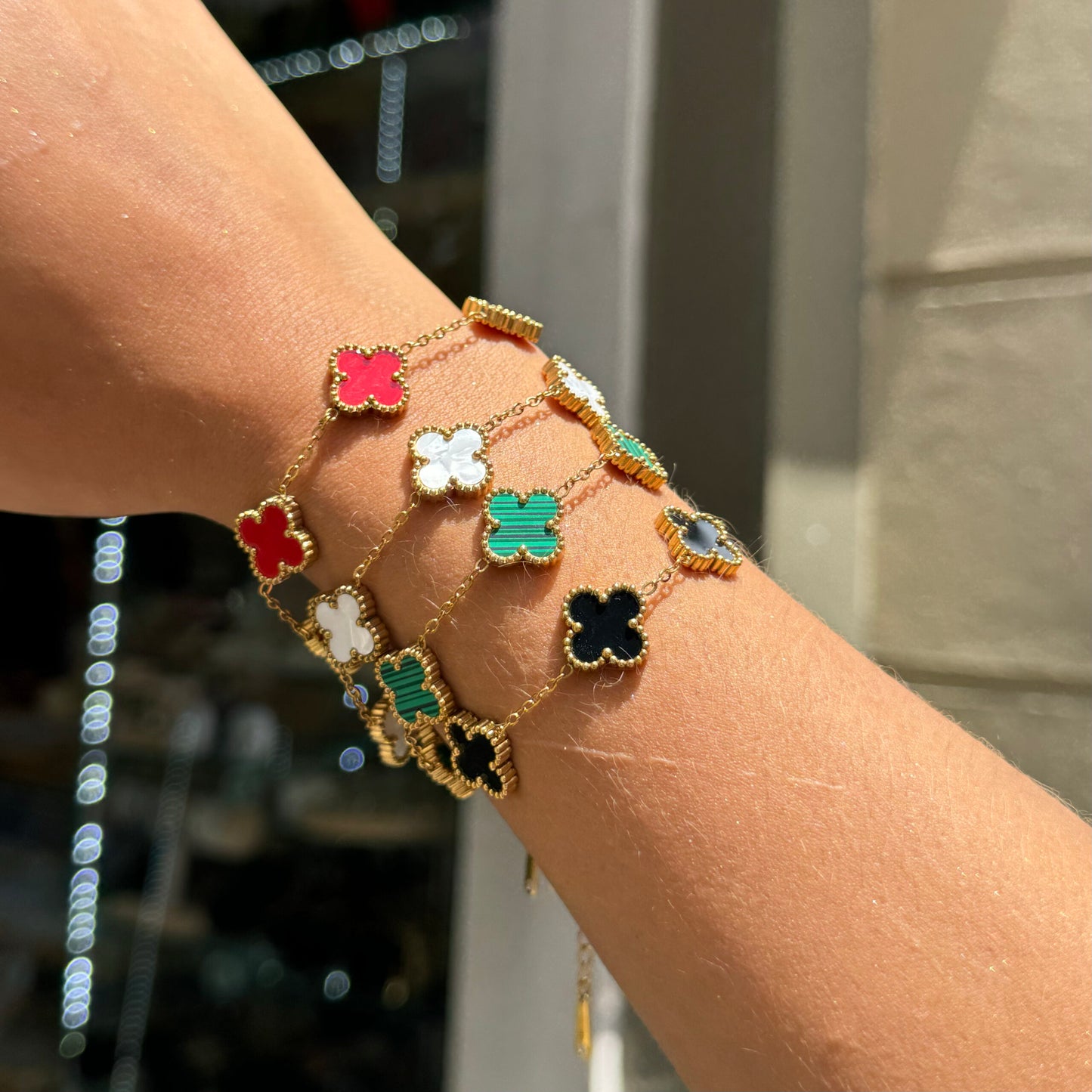Pulsera Van Cleef | Baño de oro 18K + Estuche Premium Gratis