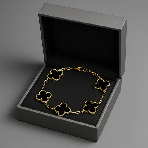 Pulsera Van Cleef | Baño de oro 18K + Estuche Premium Gratis