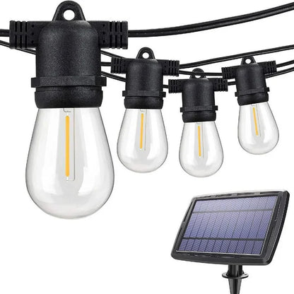 Guirnalda Luces Solar ✨ Luxur MAX💡 ( Con luz solar y carga )
